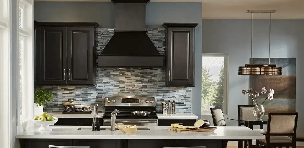 Kitchen cabinet painting and refinishing in a modern kitchen in Bloomington, IN