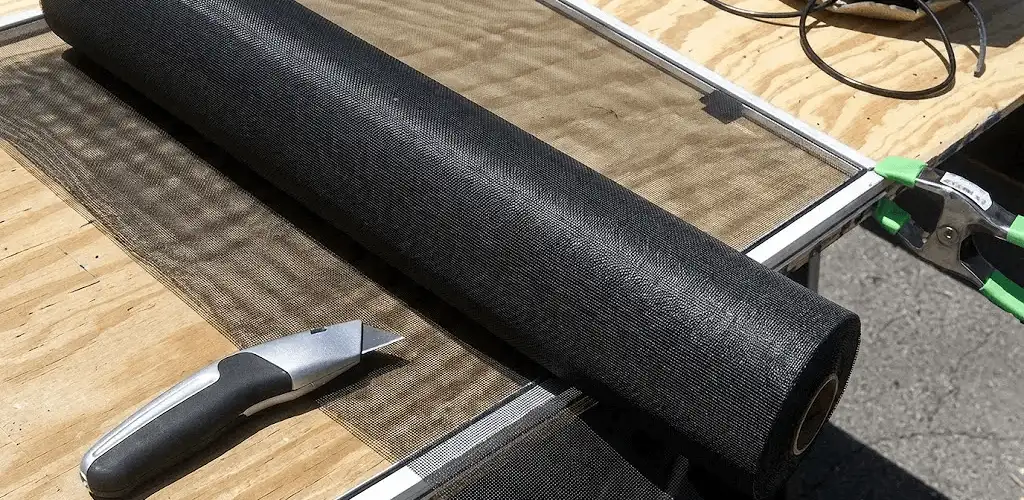 Window screen replacement materials and tools for screen repair in Bloomington, IN